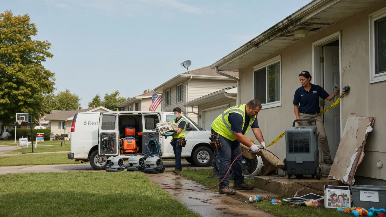Water Damage Restoration in Clayton, DE near me